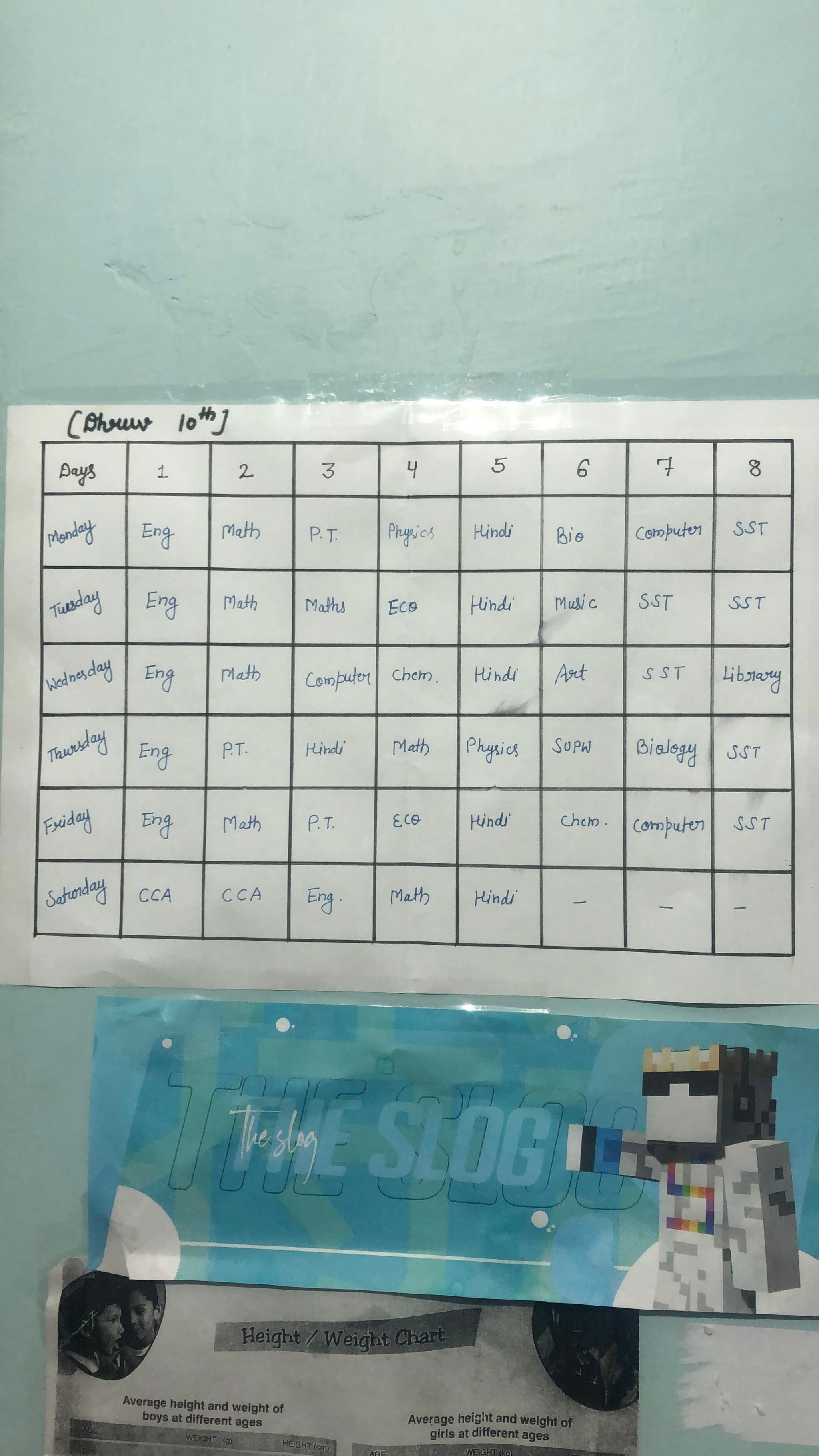 timetable